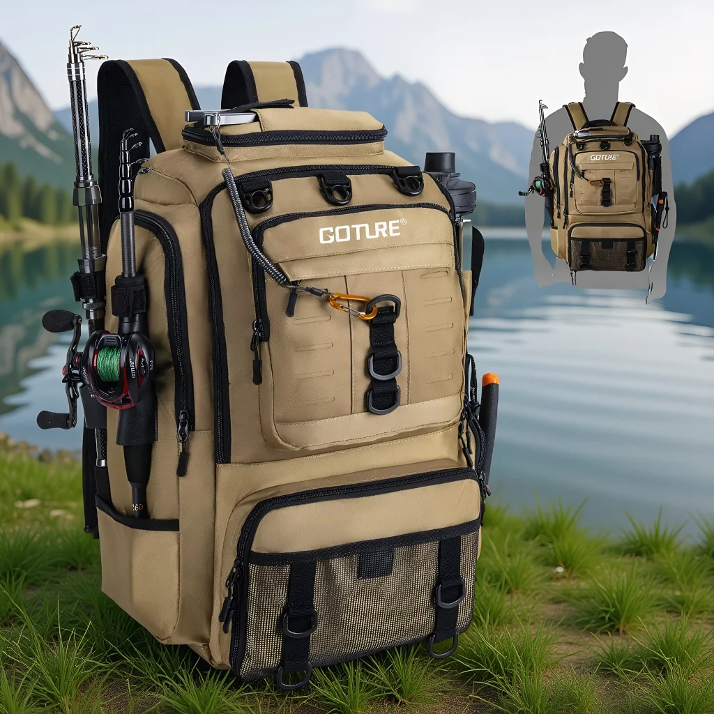 Goture Waterproof Fishing Tack - Fishing Equipment Bag review and price