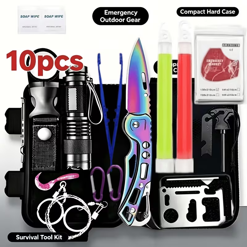 10-in-1 survival equipment set - Fishing Equipment Essentials review and price