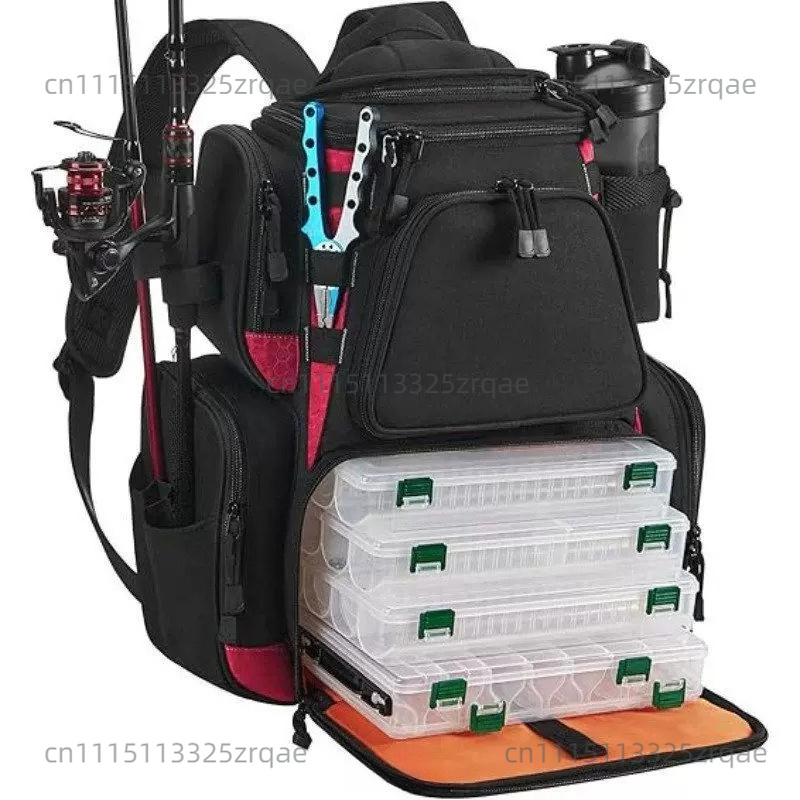 Fishing Gear Backpack with Lar - Fishing Equipment Bag review and price