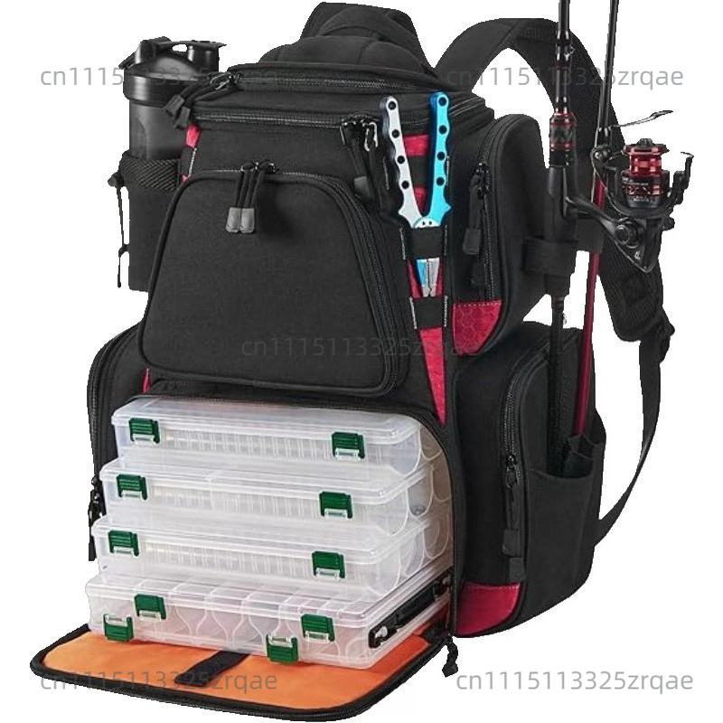 Fishing Gear Backpack with Lar - Fishing Equipment Bag review and price