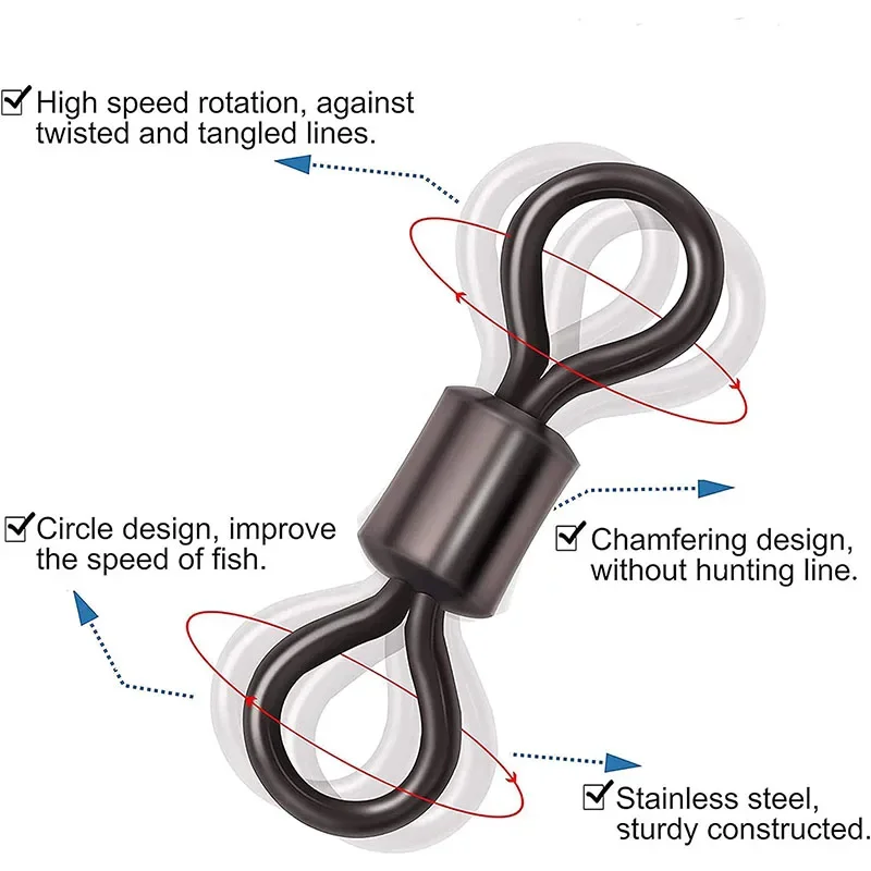 Fishing Swivels Kit Ball Beari - Ice Fishing Tip Up review and price